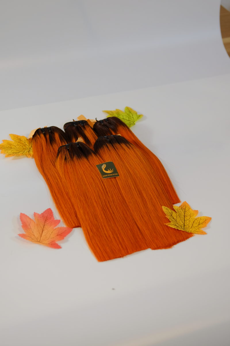 Bone Straight Ombre Orange - Image 3